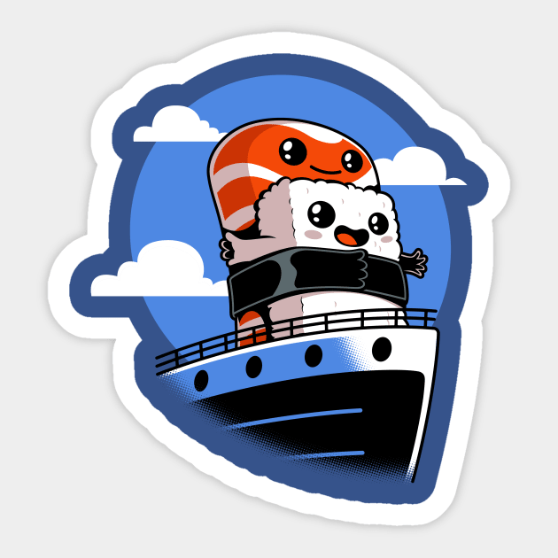 Sushitanic Sticker by JayHai